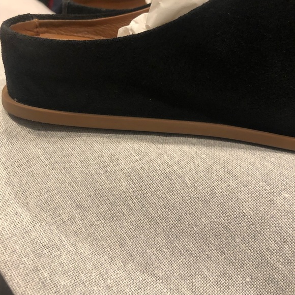 Aquatalia black suede slides size 6 - Picture 5 of 6